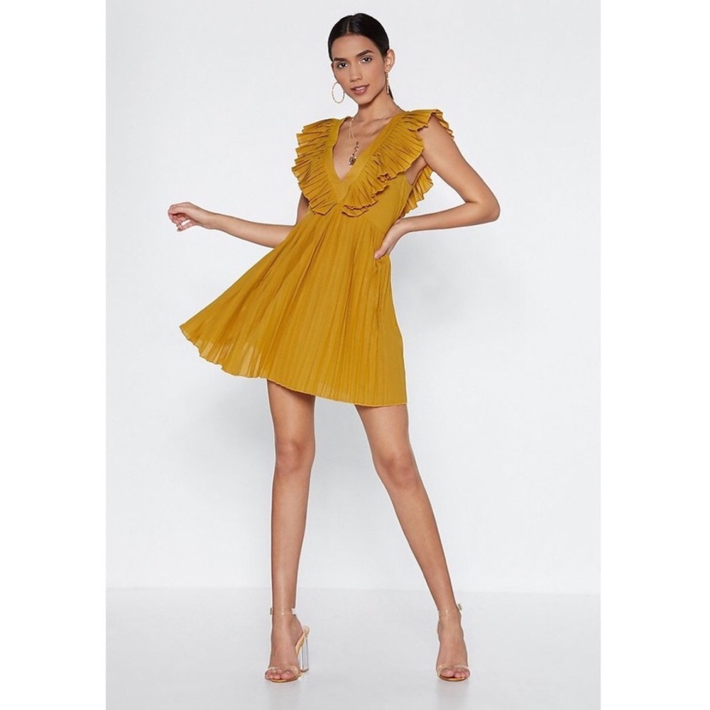 Nasty Gal Ruffle Dress